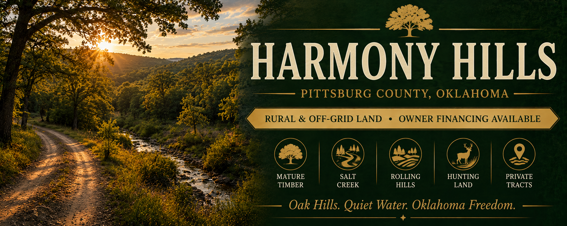 Harmony Hills Tract 51 land for sale in Pittsburg County, Oklahoma